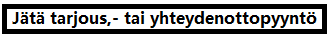Jätä tarjouspyyntö